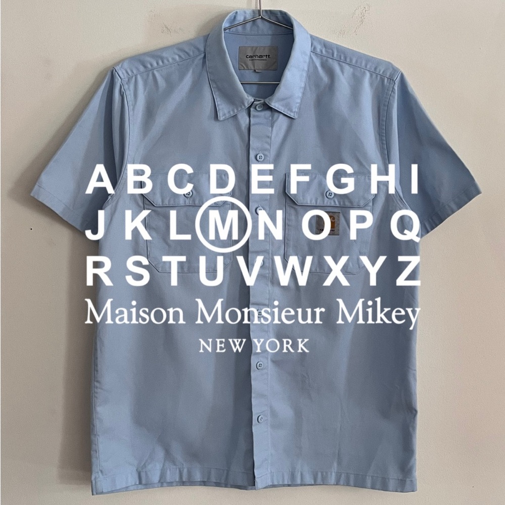 Carhartt WIP Short Sleeve Button Down Shirt - L